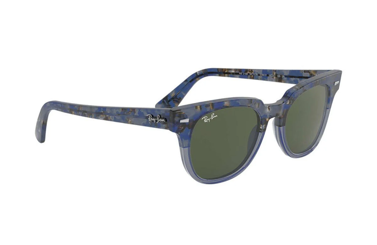 Ray-Ban Meteor Classic - Blue Gradient Havana Blue/Green Classic G-15 - Image 3