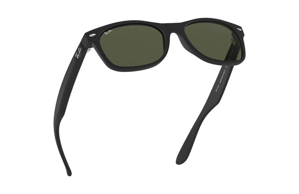 Ray-Ban New Wayfarer Classic - Black/Green Classic G-15 - 55mm - Image 2