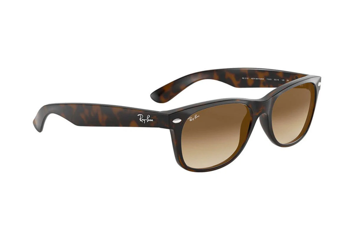 Ray-Ban New Wayfarer Classic - Tortoise/Light Brown Gradient - 52mm - Image 2