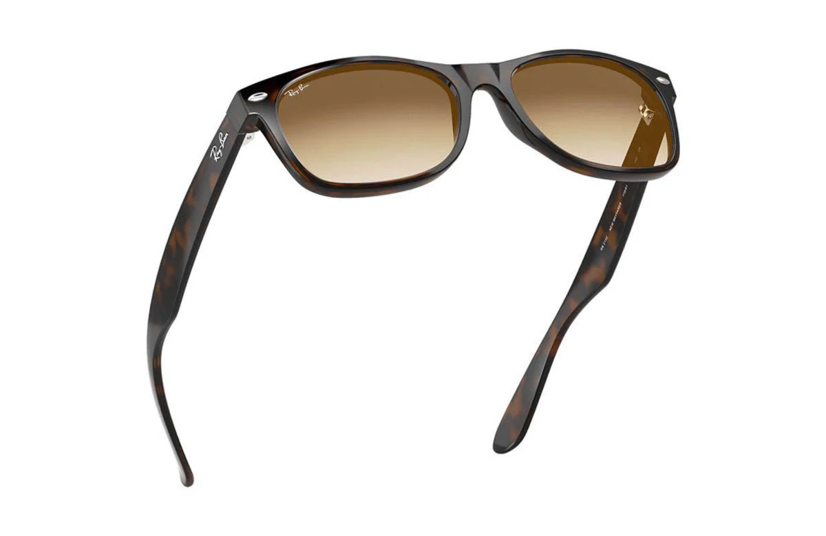 Ray-Ban New Wayfarer Classic - Tortoise/Light Brown Gradient - 52mm - Image 3
