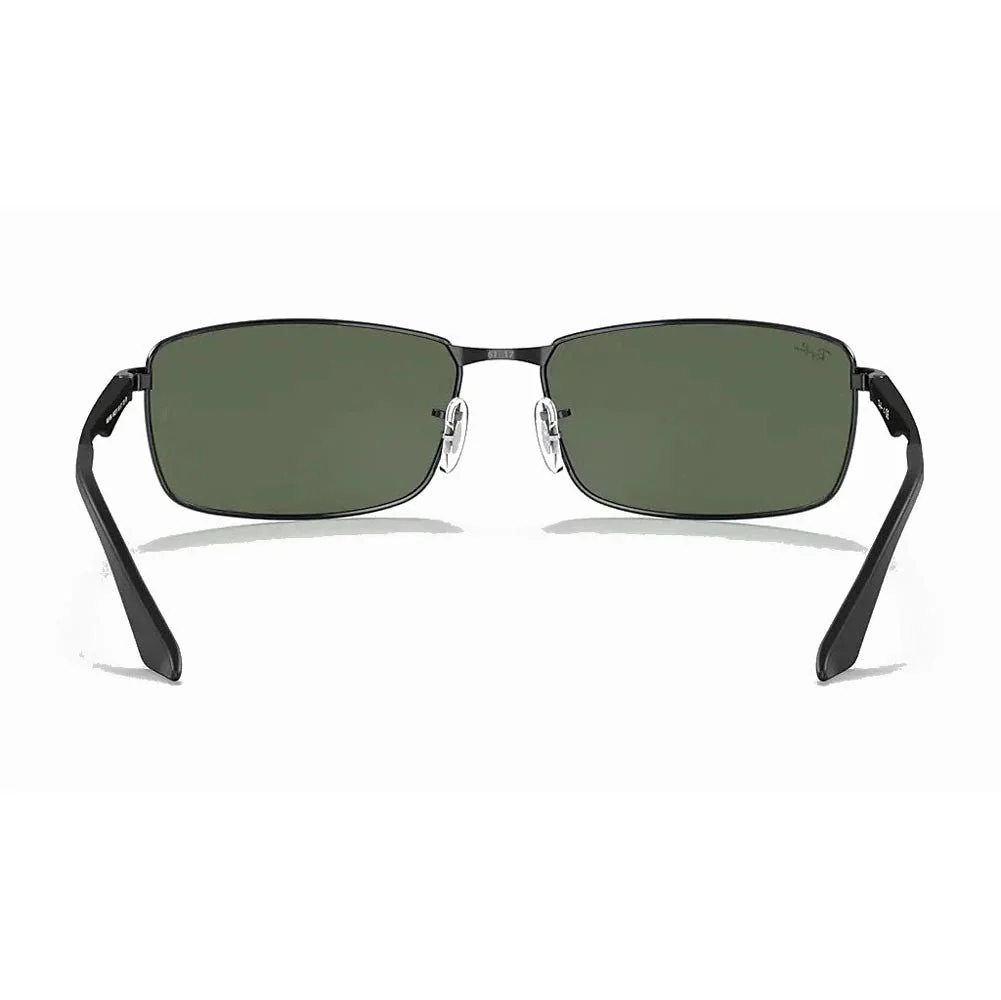 Ray-Ban RB3498 - Black/Green Classic - Image 5