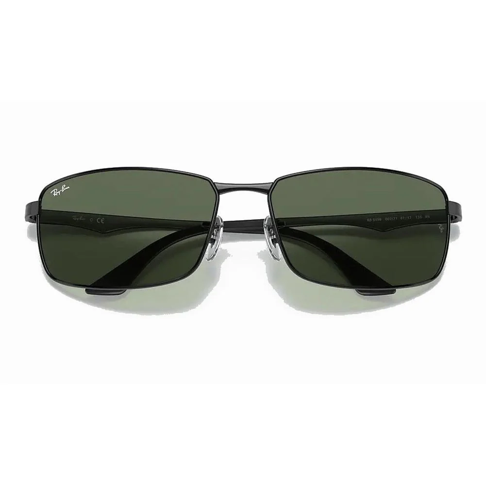 Ray-Ban RB3498 - Black/Green Classic - Image 6