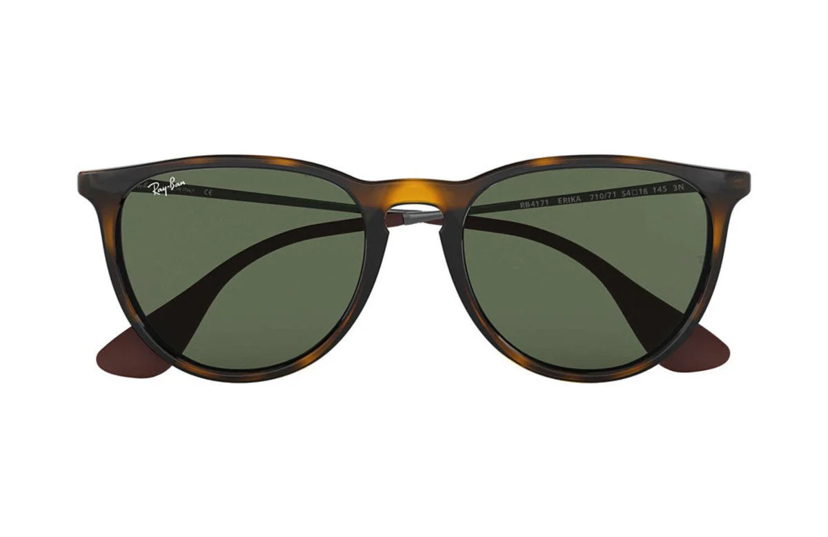 Ray-Ban Women's Erika Classic - Tortoise Gunmetal/Green Classic - Image 3