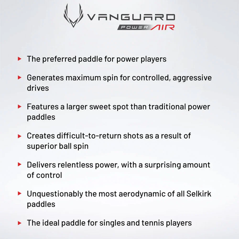 Vanguard Power Air Epic Paddle - Image 3