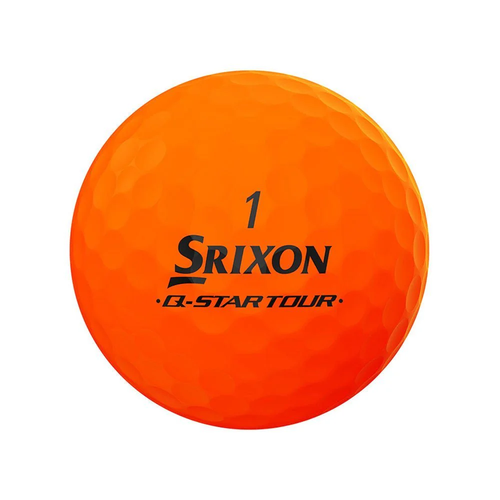 Srixon Q-Star Tour Divide Golf Balls - Orange - 2024 - Image 3