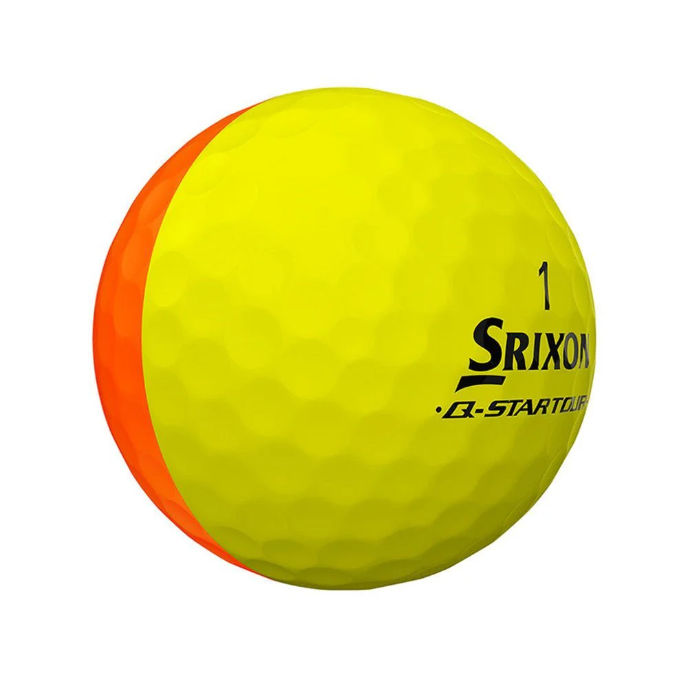Srixon Q-Star Tour Divide Golf Balls - Orange - 2024 - Image 6