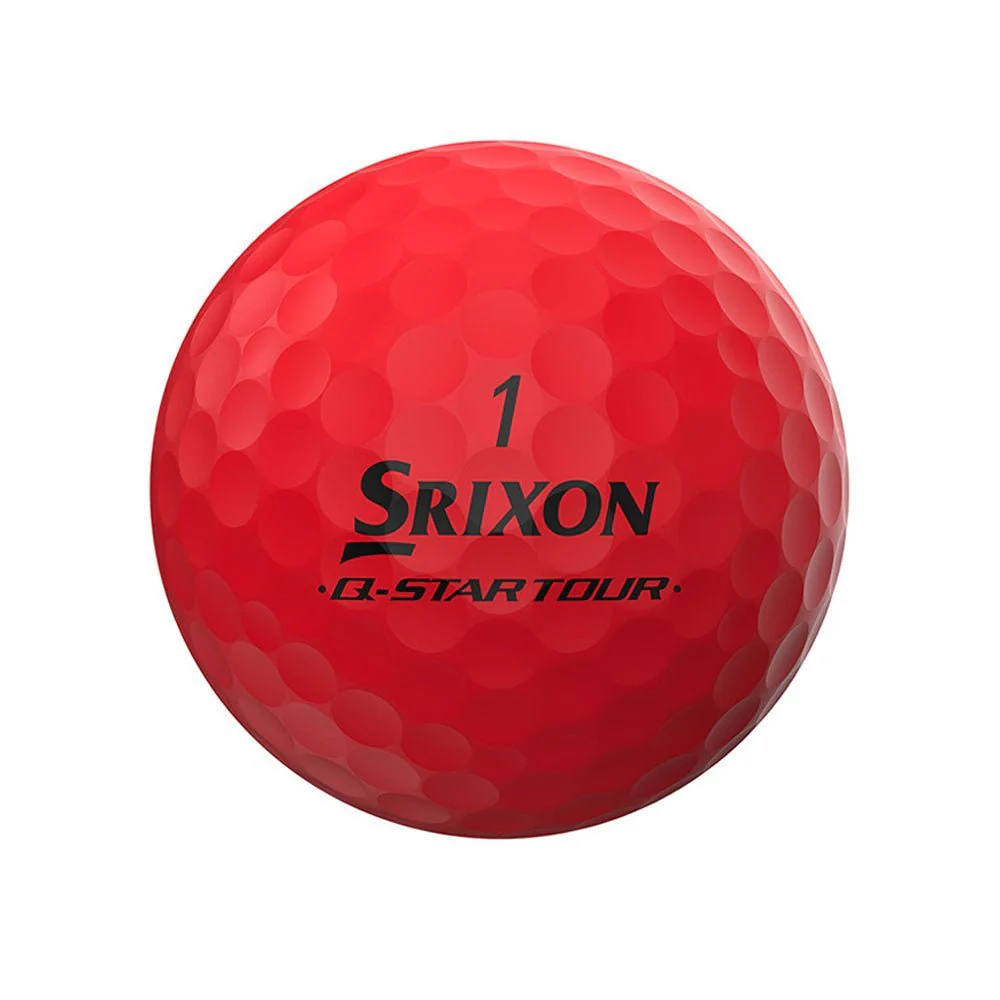 Srixon Q-Star Tour Divide Golf Balls - Red - 2024 - Image 3