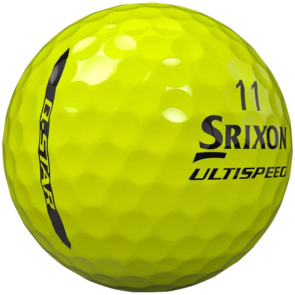 Srixon Q-Star Ultispeed Golf Balls - Tour Yellow - Image 4