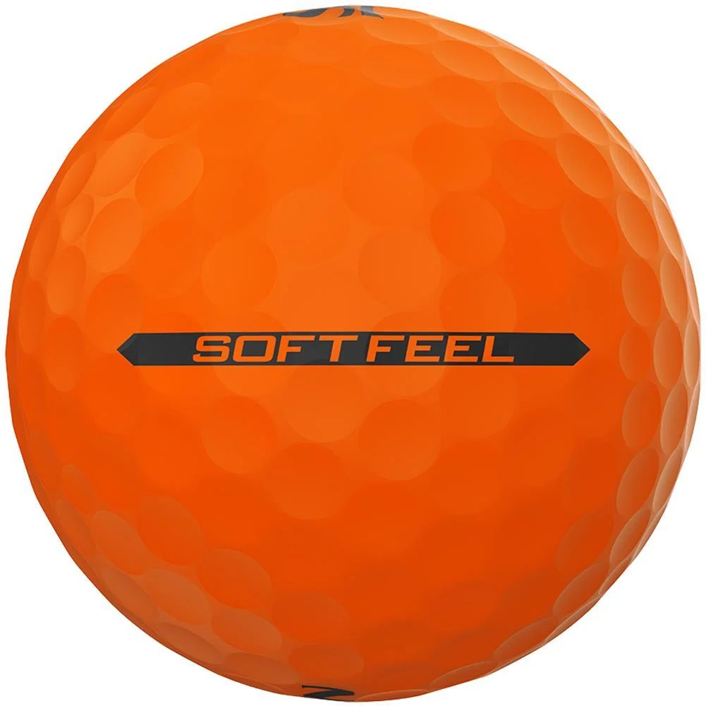 Srixon Soft Feel Brite Golf Balls - Brite Orange - 2023 - Prior Generation - Image 4