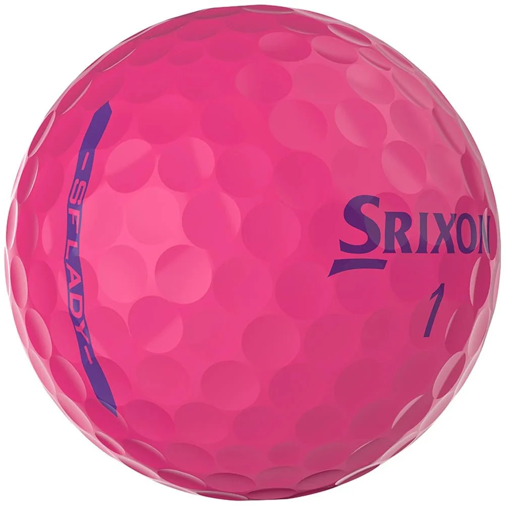 Srixon Soft Feel Lady Golf Balls - Passion Pink - Image 4