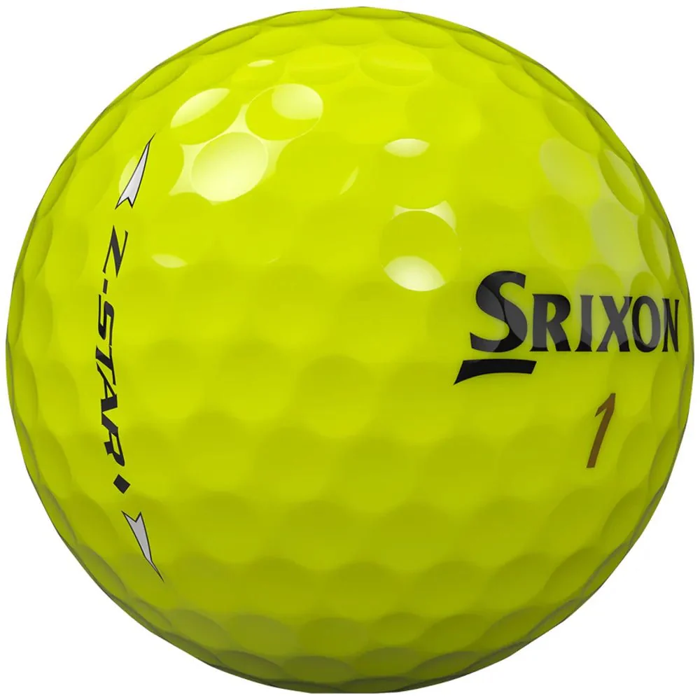 Srixon Z-Star Diamond Golf Balls - Tour Yellow - Image 4