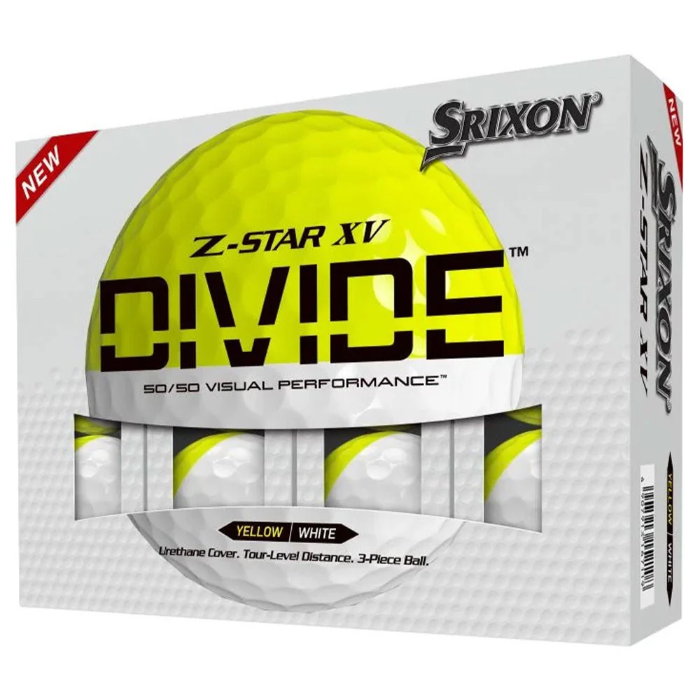 Srixon Z-Star XV Divide Golf Balls - 2023 - Prior Generation