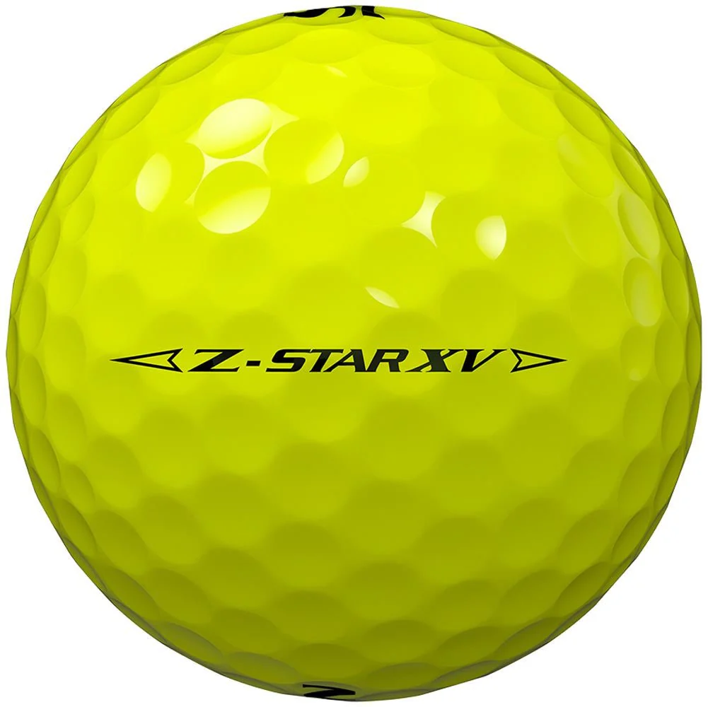 Srixon Z-Star XV Golf Balls - Tour Yellow - 2023 - Prior Generation - Image 3