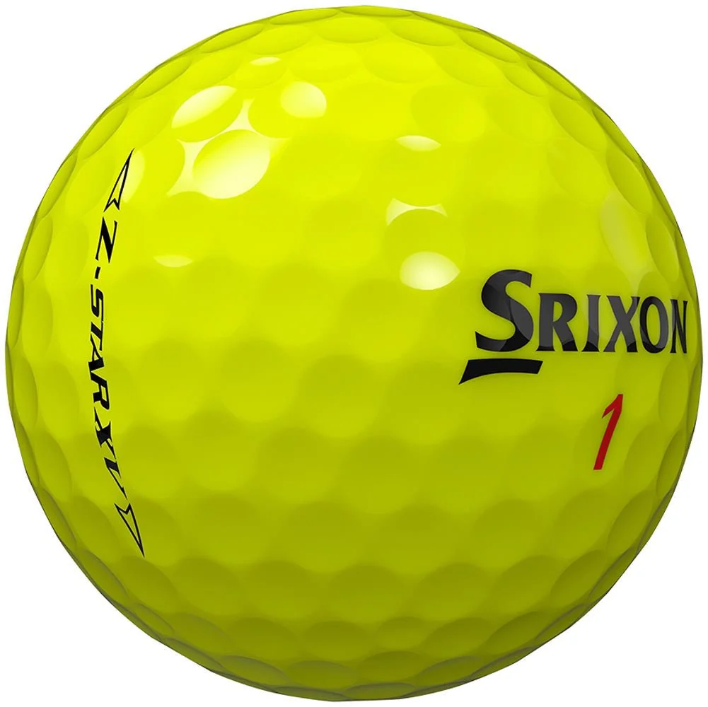 Srixon Z-Star XV Golf Balls - Tour Yellow - 2023 - Prior Generation - Image 4