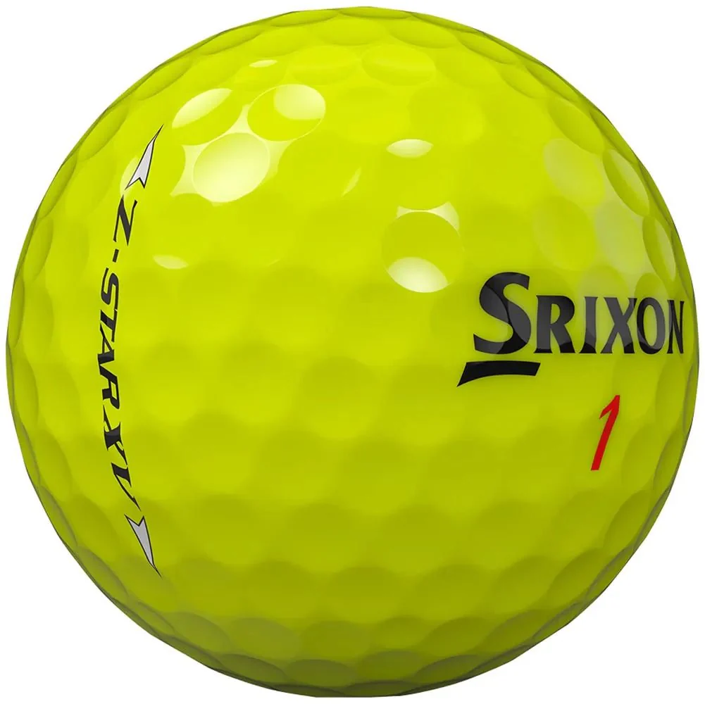 Srixon Z-Star XV Golf Balls - Tour Yellow - Image 4