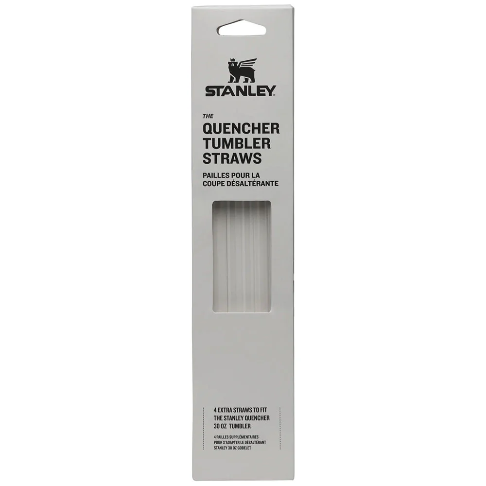 Stanley Adventure Quencher Travel Tumbler Straws - 30 oz - 4-Pack