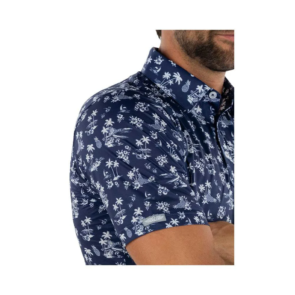 Straight Down Aloha Polo - Image 3