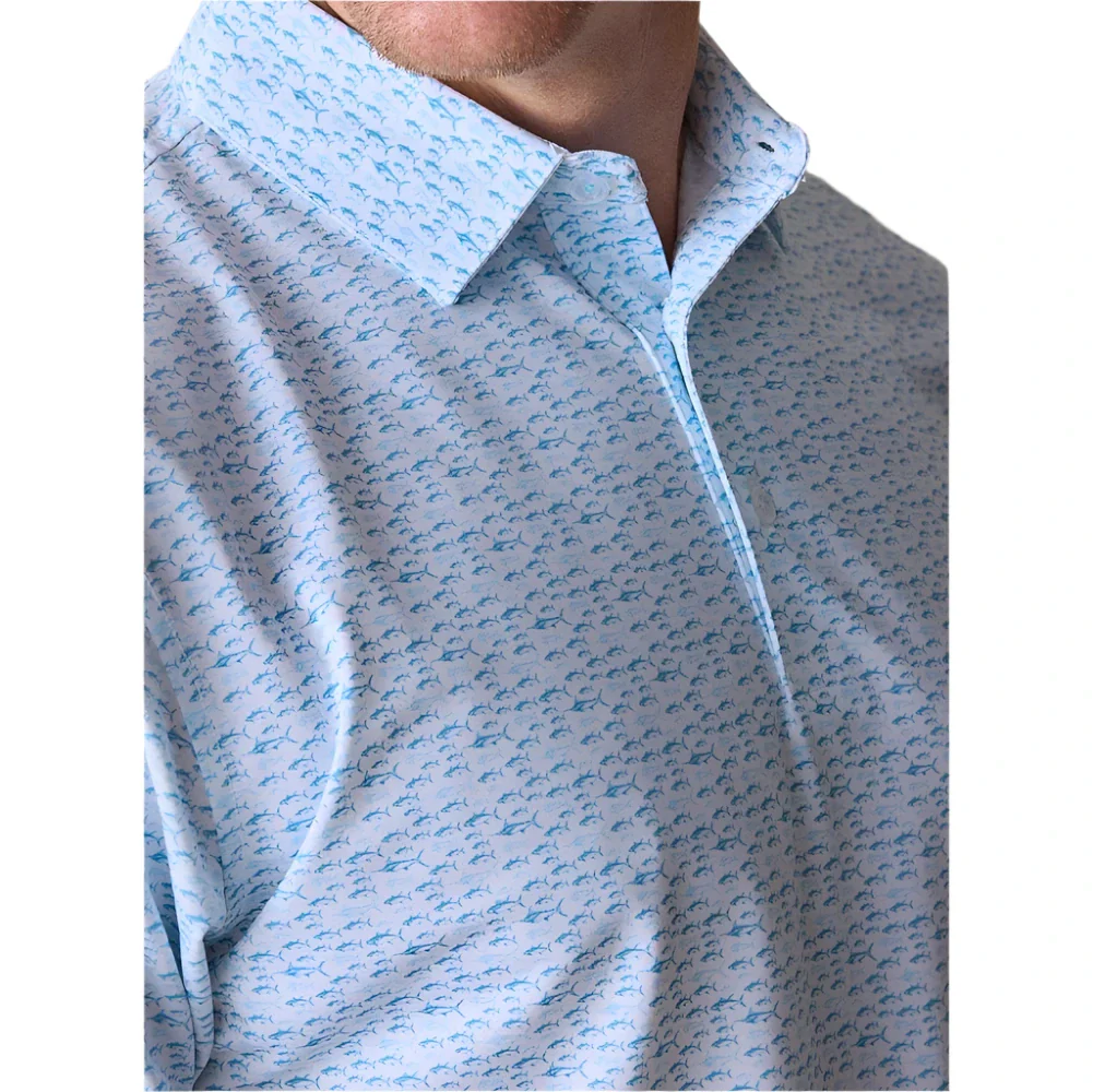 Straight Down Angler Golf Polo - Image 6