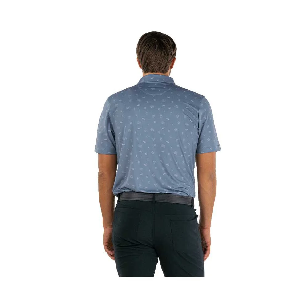 Straight Down Gambler Golf Polo - Image 5
