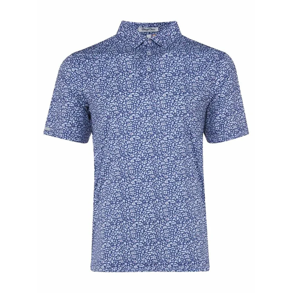 Straight Down Liberty Golf Polo