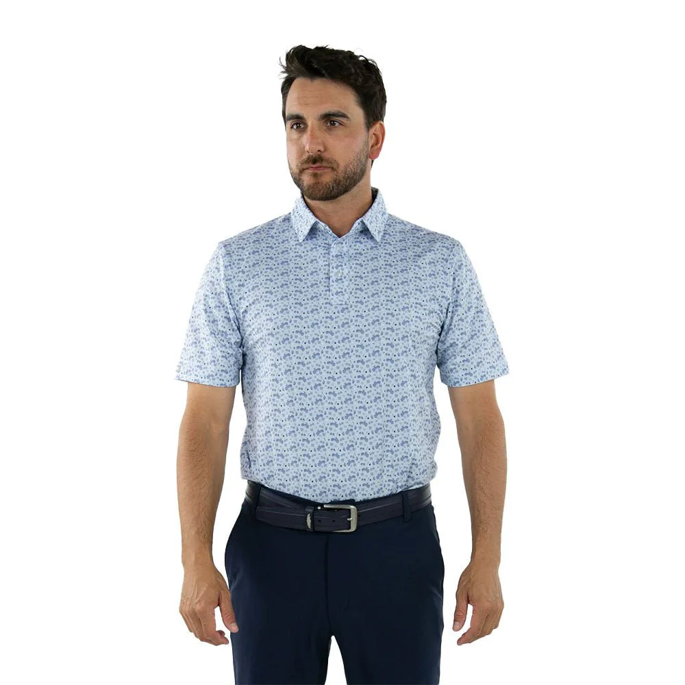 Straight Down McQueen Golf Polo