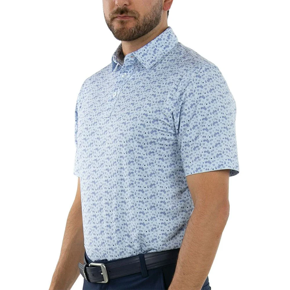 Straight Down McQueen Golf Polo - Image 3