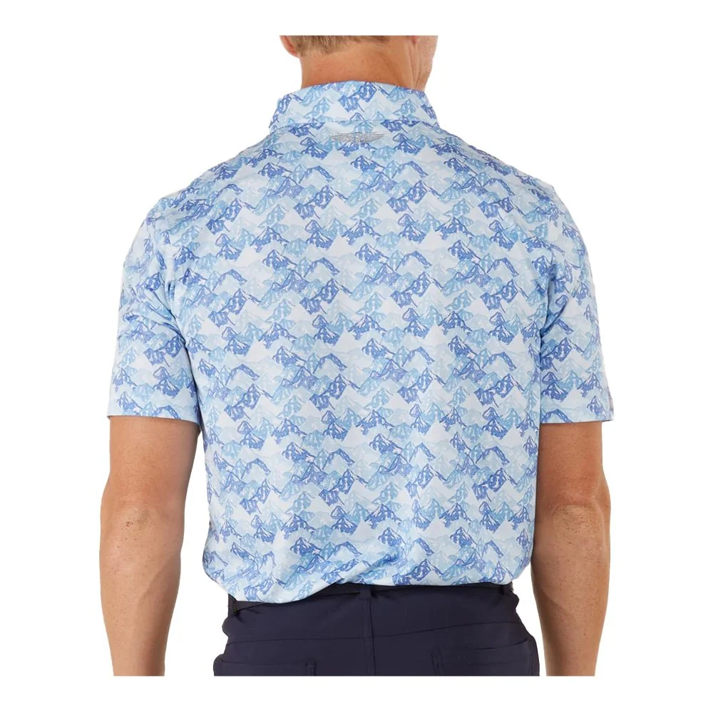 Straight Down Mountain High Golf Polo - Image 2