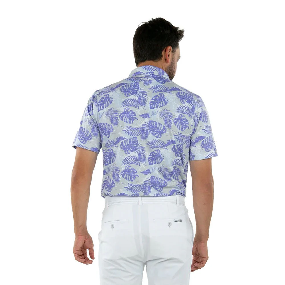 Straight Down Tropics Golf Polo - Image 3