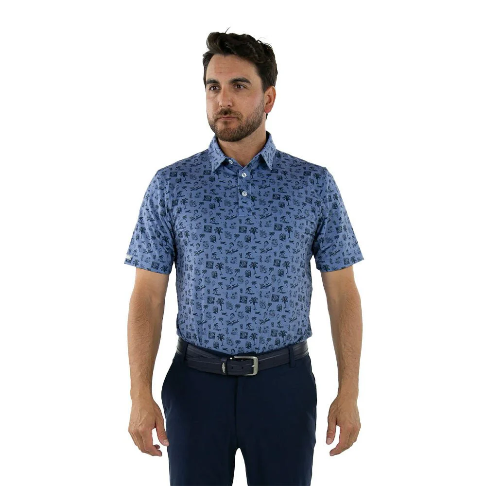 Straight Down Vintage Vacation Polo - Image 2