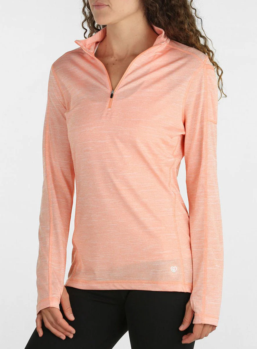 Straight Down Women's Megan Golf Quarter Zip - Image 4
