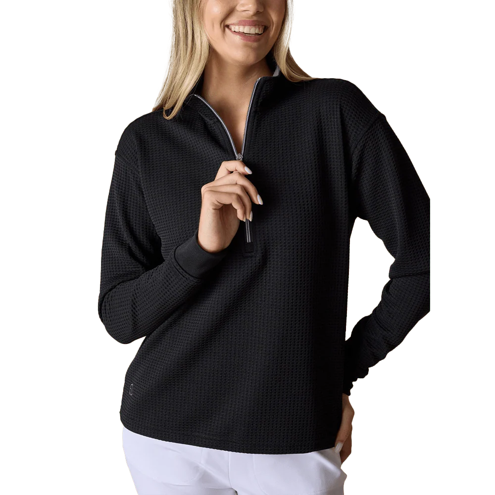 Straight Down Women's Opal Golf Half-Zip - Image 22