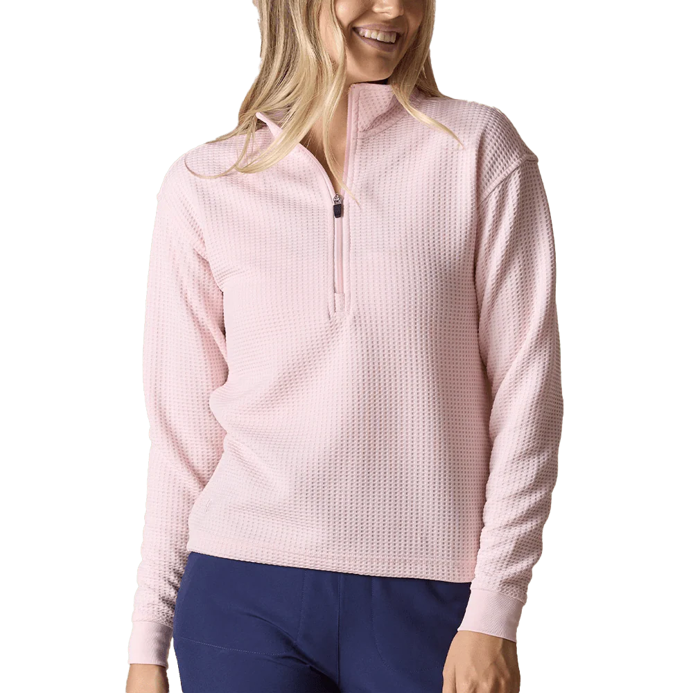 Straight Down Women's Opal Golf Half-Zip - Image 28