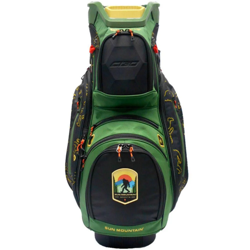 Sun Mountain C-130 Limited Edition Dancing Yeti Cart Bag - Image 7