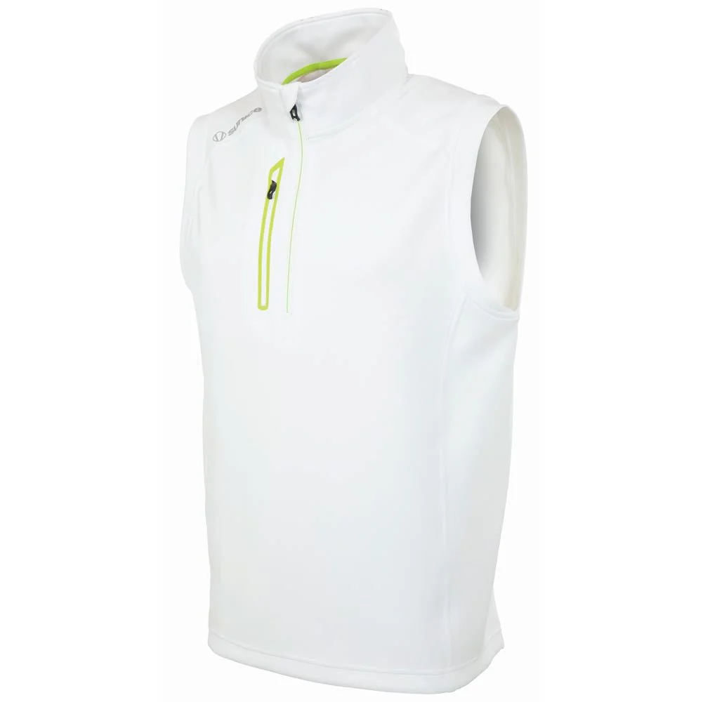 Sunice Axel Lightweight Stretch Thermal Half-Zip Golf Vest - Image 3