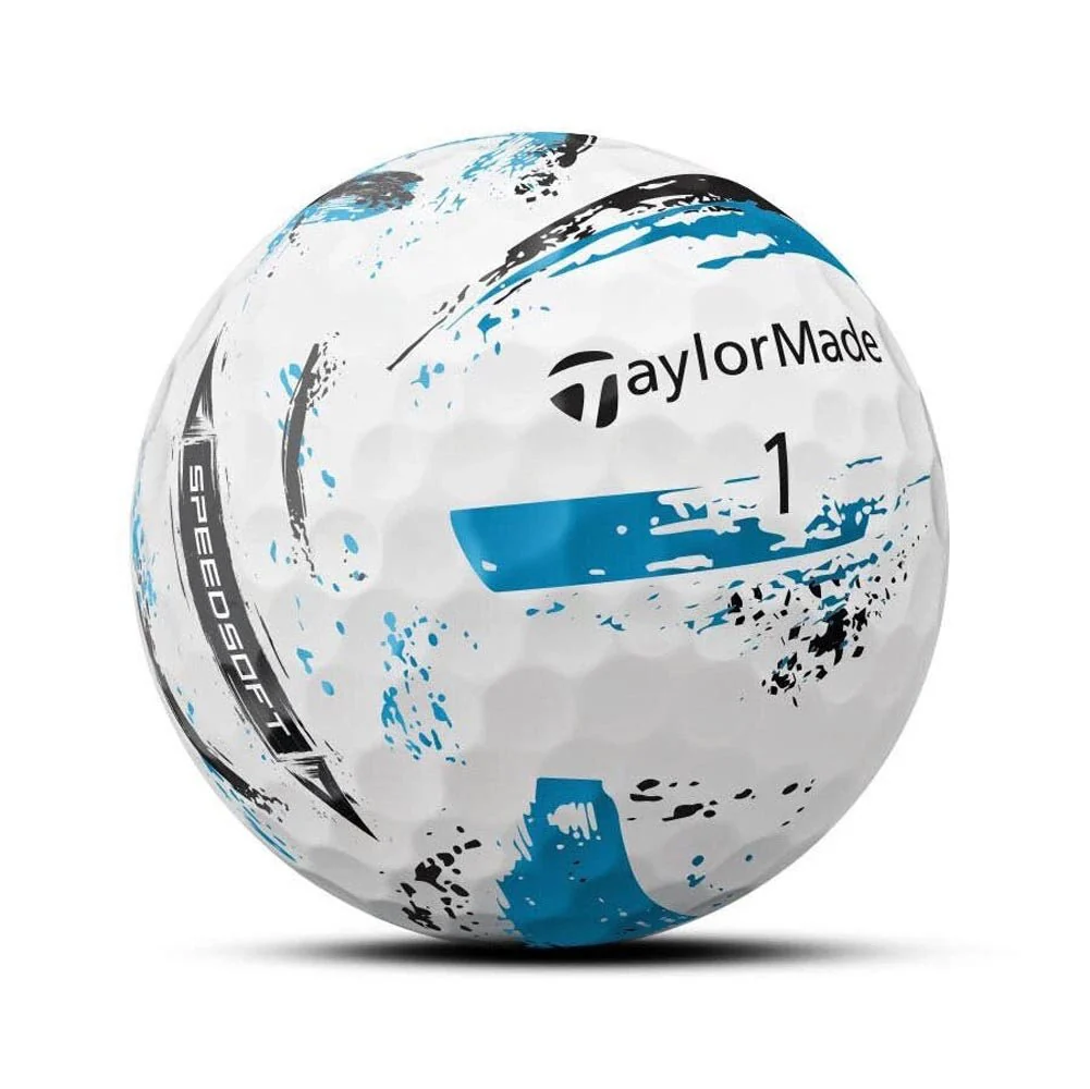 TaylorMade SpeedSoft Ink Golf Balls - Multi - Image 2