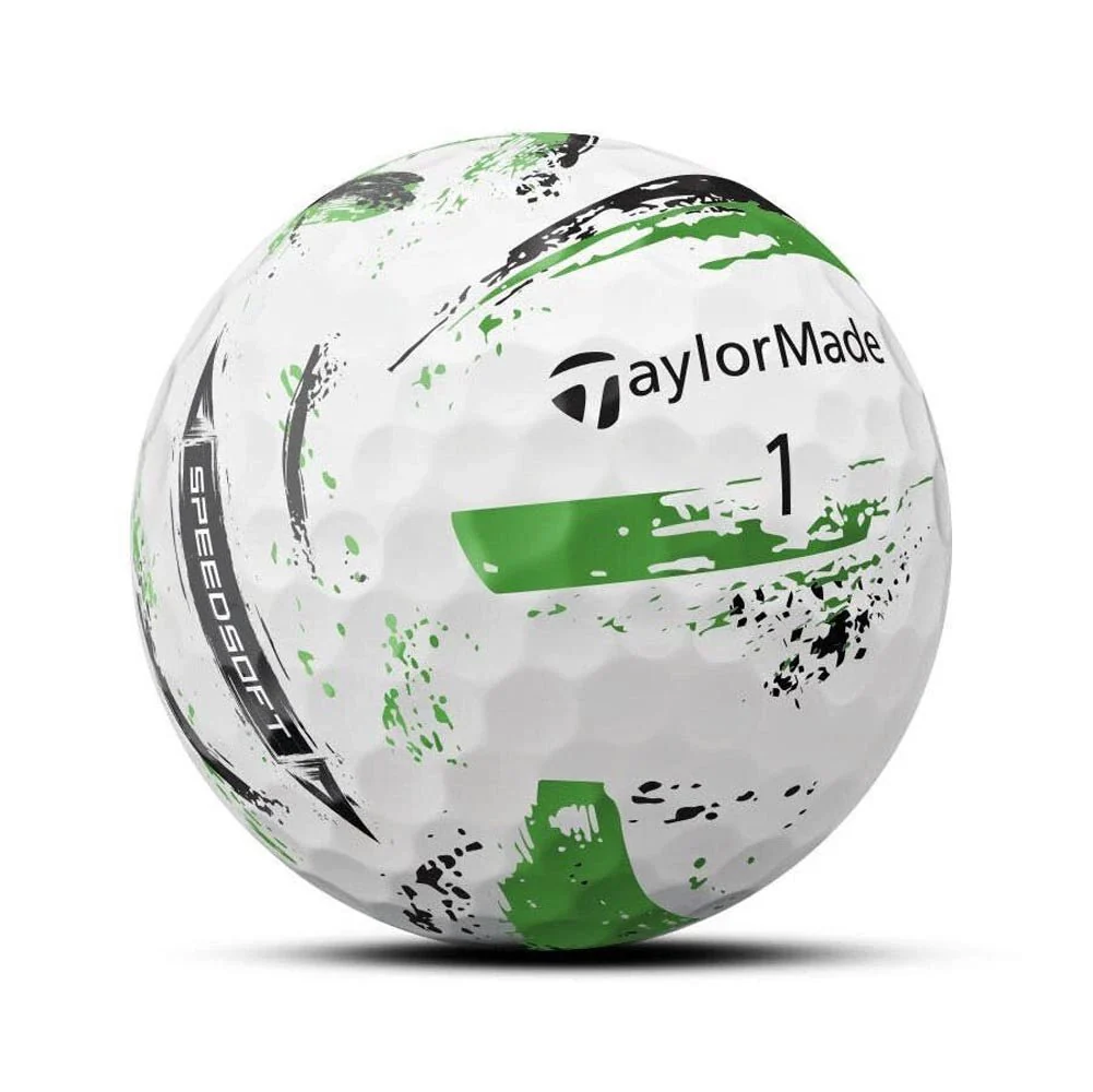 TaylorMade SpeedSoft Ink Golf Balls - Multi - Image 4