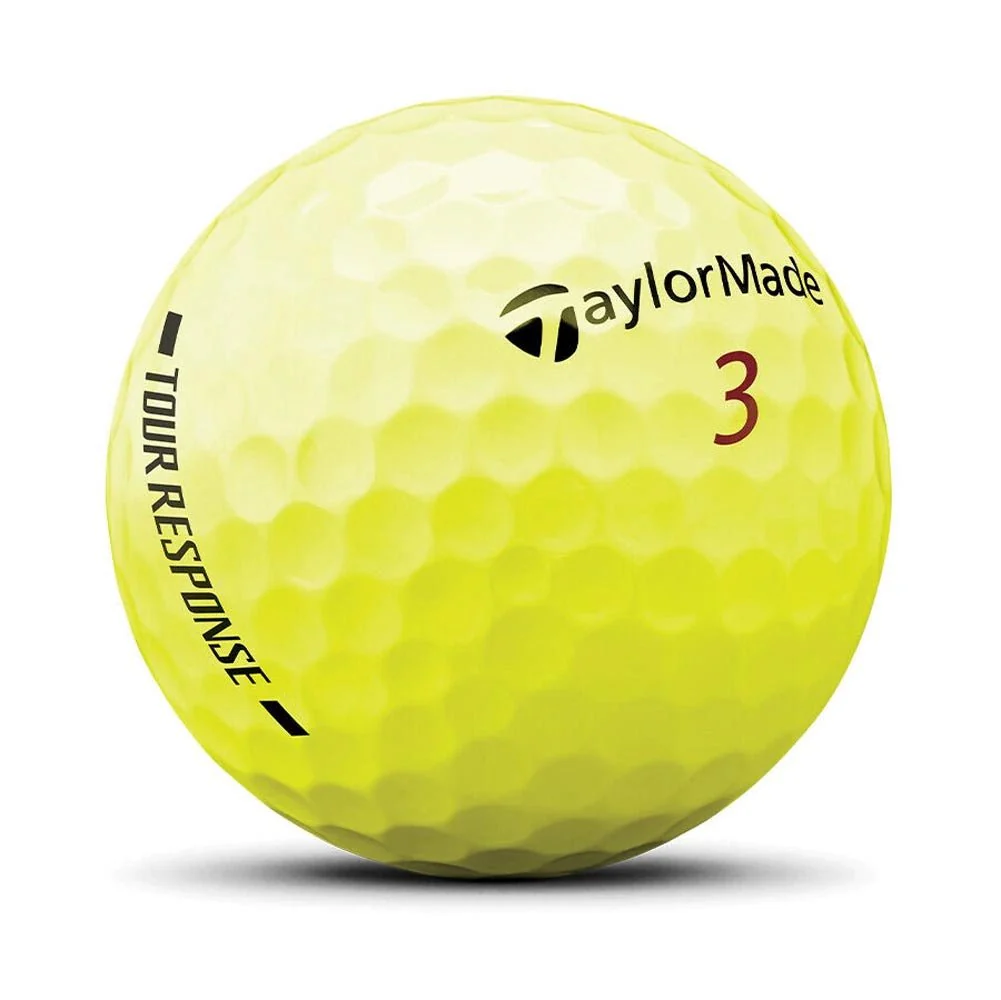 TaylorMade Tour Response Golf Balls - Yellow - Image 2