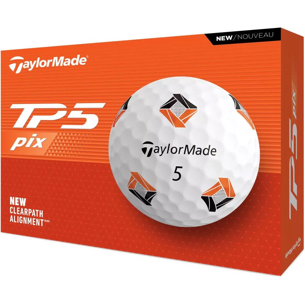 TaylorMade TP5 pix Golf Balls - 2024