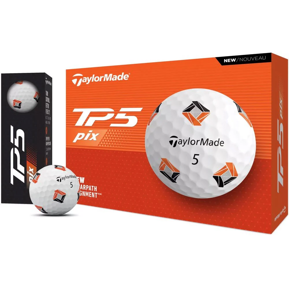 TaylorMade TP5 pix Golf Balls - 2024 - Image 7