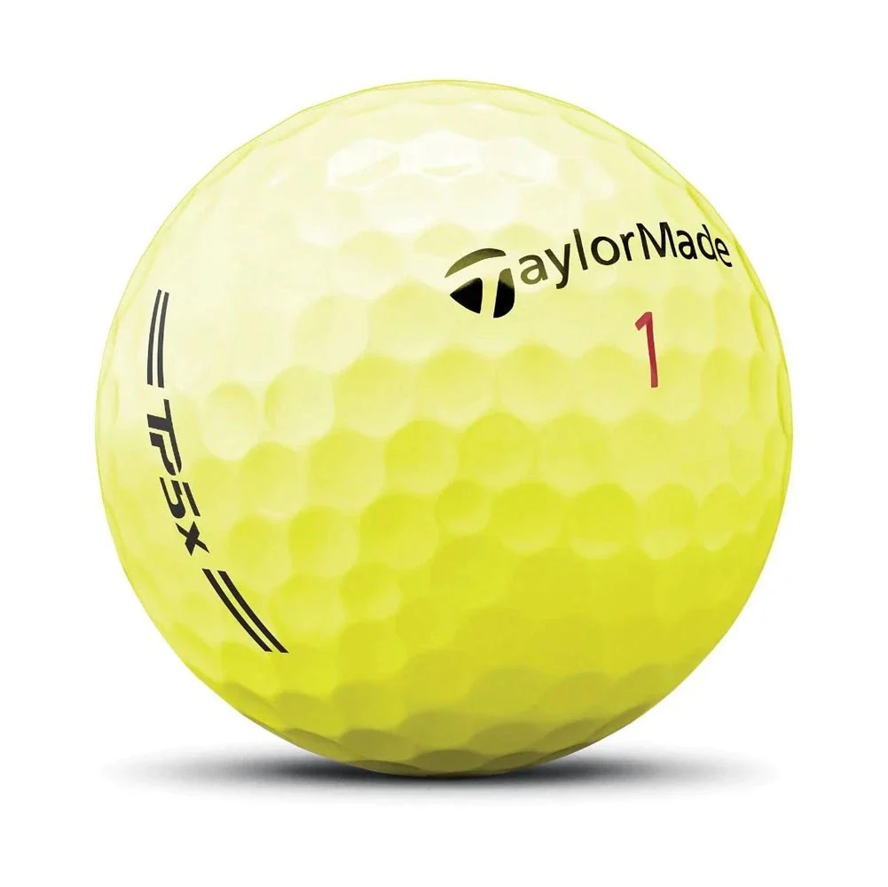 TaylorMade TP5x Golf Balls - Yellow - Image 2