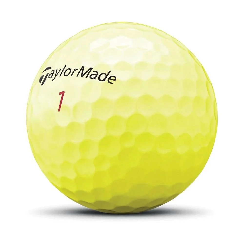 TaylorMade TP5x Golf Balls - Yellow - Image 3