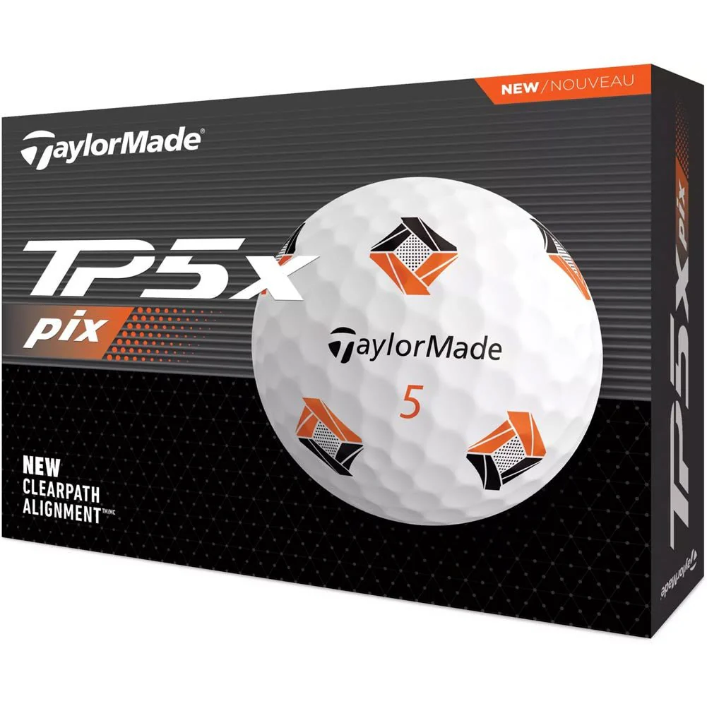 TaylorMade TP5x pix Golf Balls - 2024