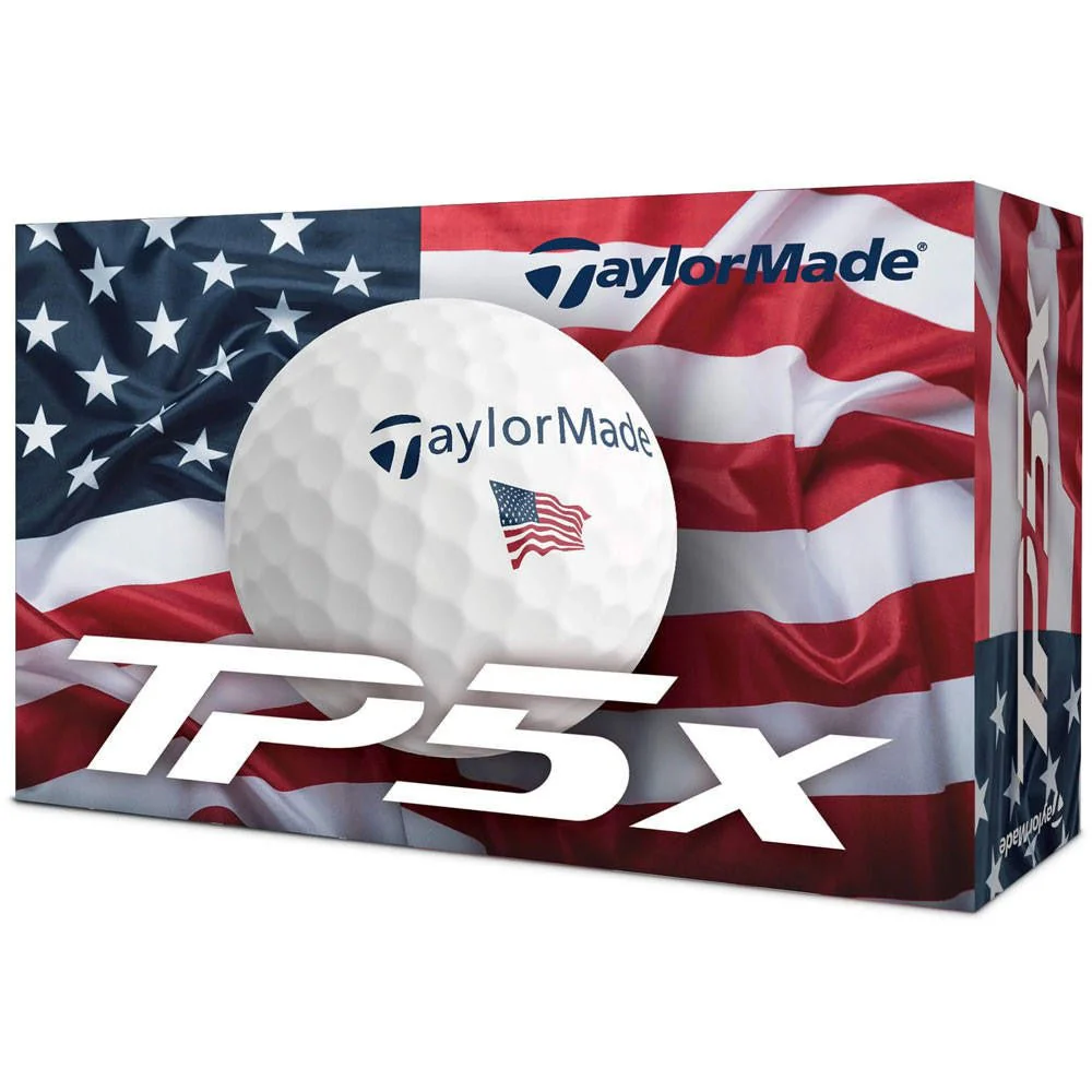 Taylormade TP5x USA Golf Balls - 6 Pack