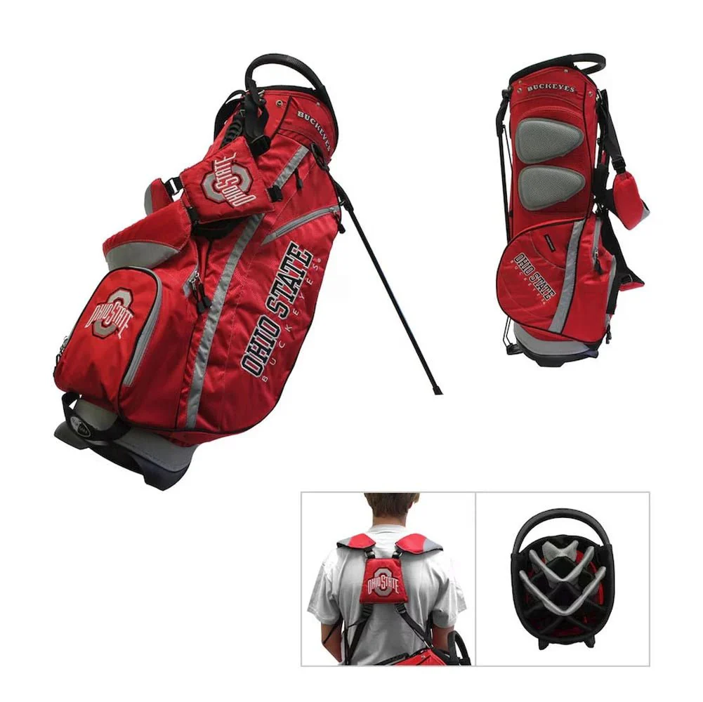 Team Golf NCAA Fairway Stand Bag - Ohio State Buckeyes - Image 2