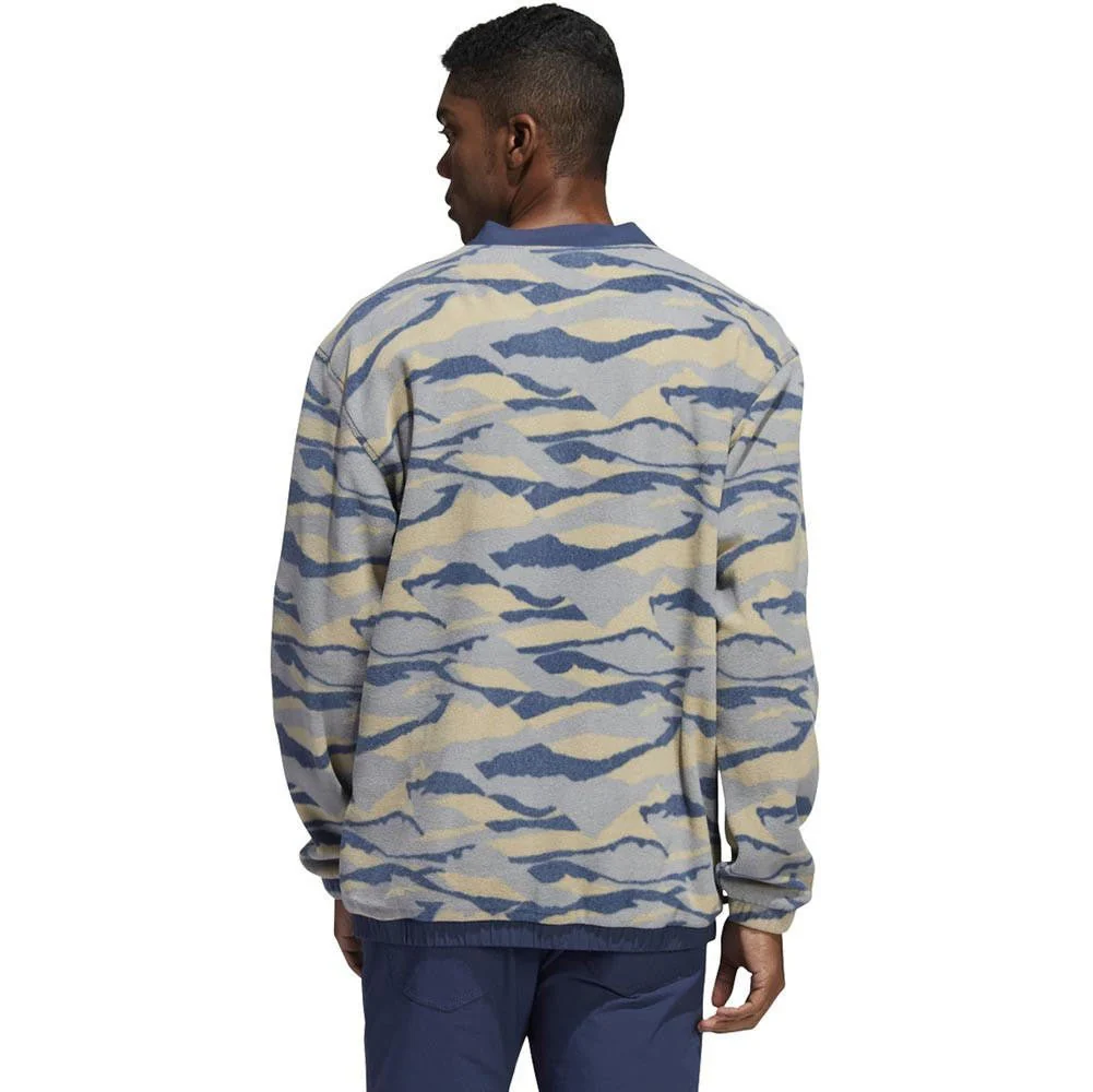 Adidas Texture Print Crewneck - Image 6