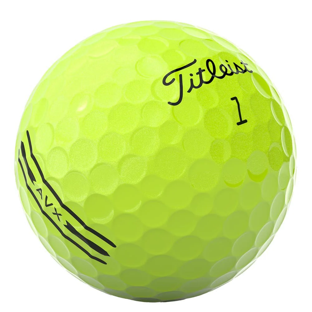 Titleist AVX Golf Balls - Yellow - Prior Generation - Image 3