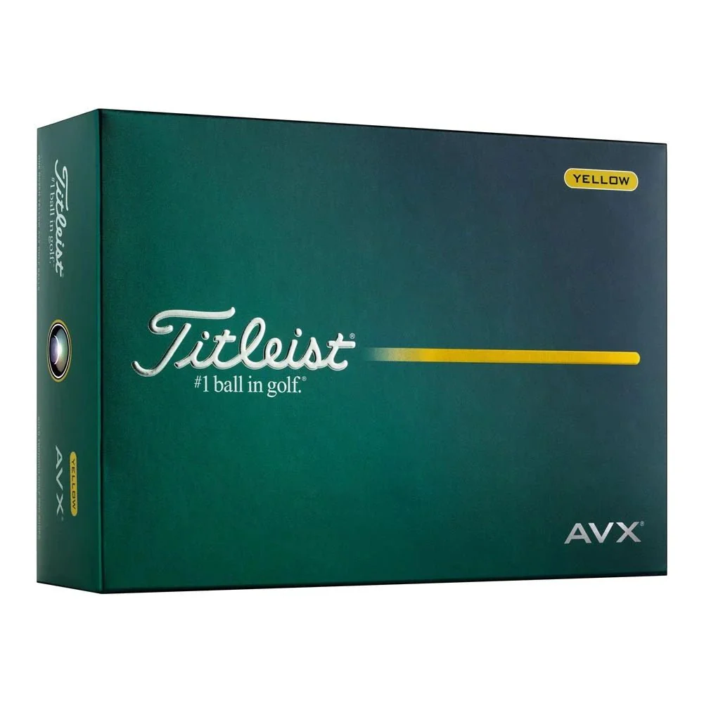 Titleist AVX Personalized Yellow Golf Balls - Image 2