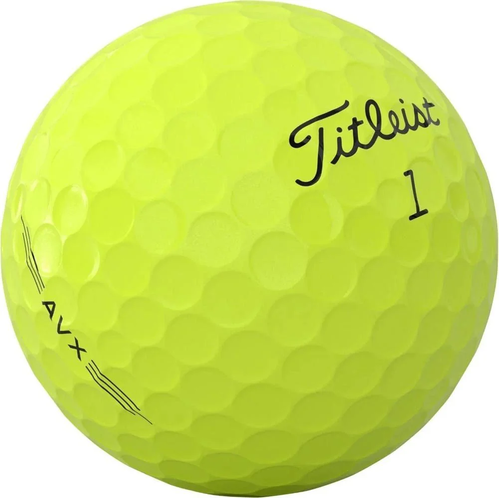 Titleist AVX Personalized Yellow Golf Balls - Image 4