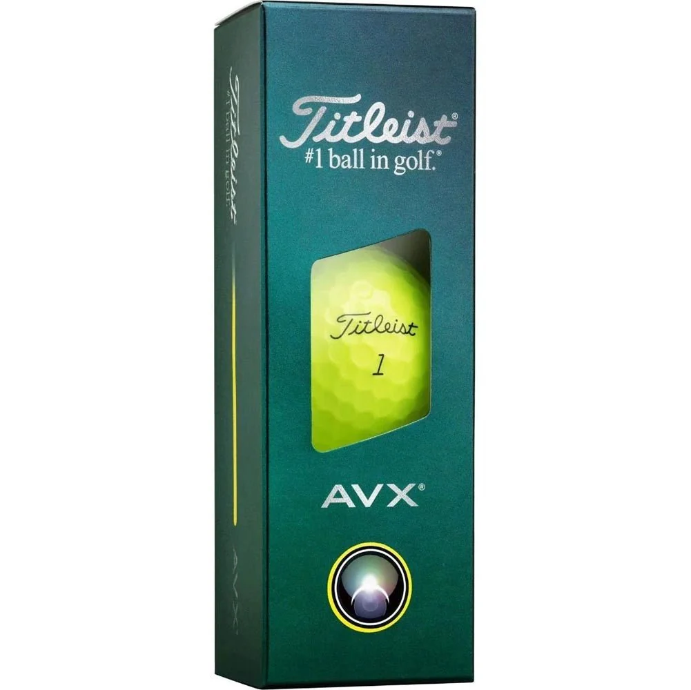Titleist AVX Personalized Yellow Golf Balls - Image 7