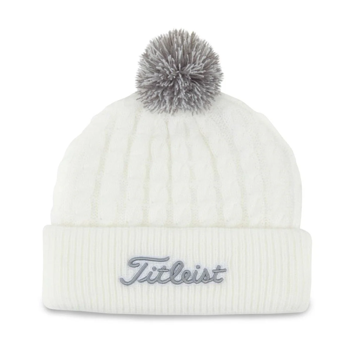 Titleist Cable Knit Pom Pom Golf Beanie - Image 15